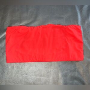 Skims Neon Coral Bandeau size medium